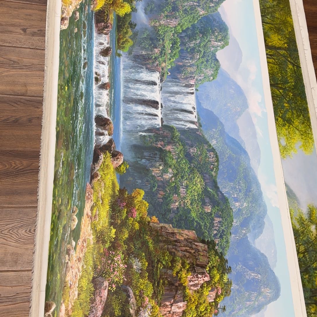 油画我是一只小小鸟地域文化特色