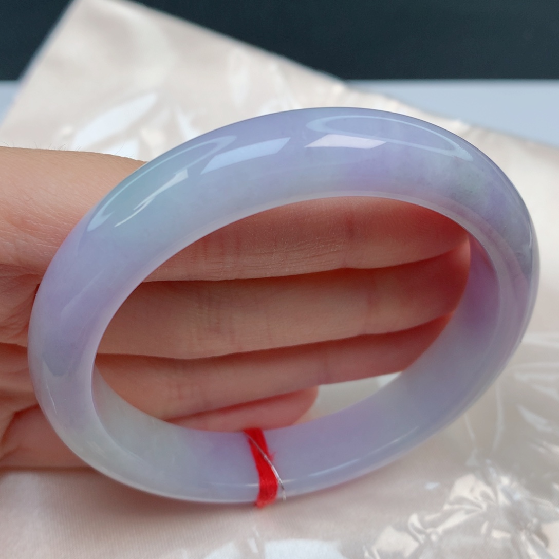 翡翠手镯未镶嵌58正圈