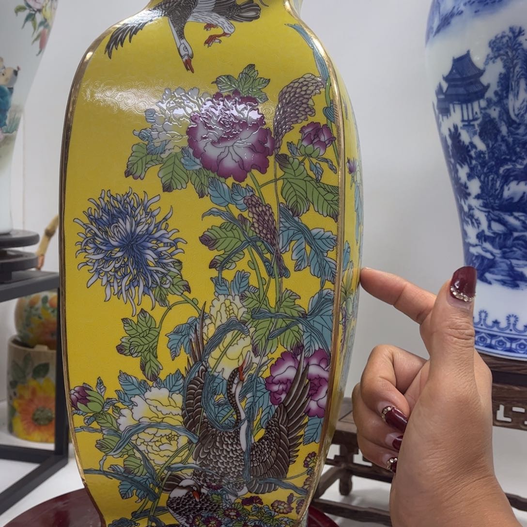 景德镇陶瓷花瓶摆件