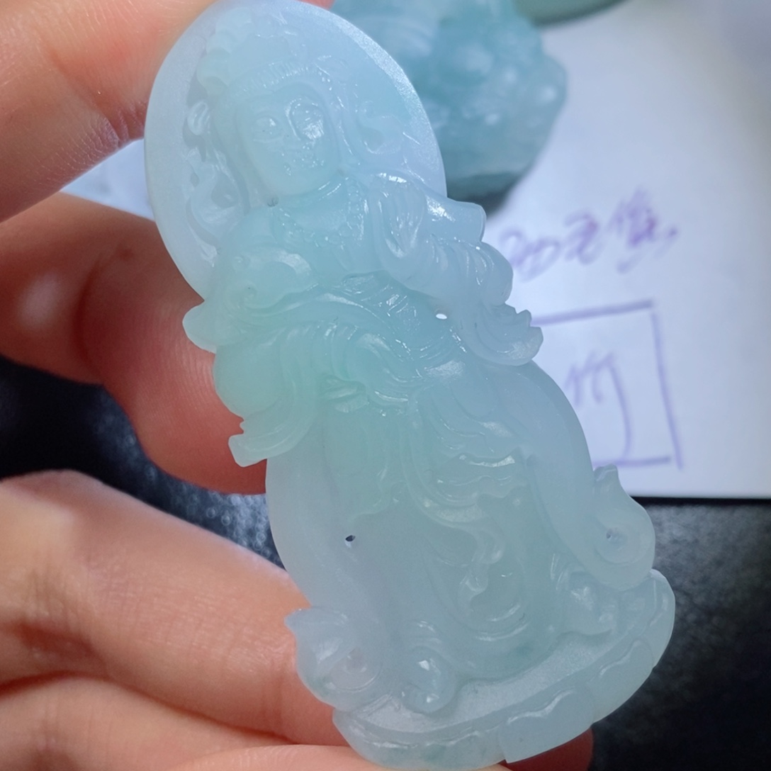 定制翡翠未镶嵌毛货付款后联系客服确认抛光