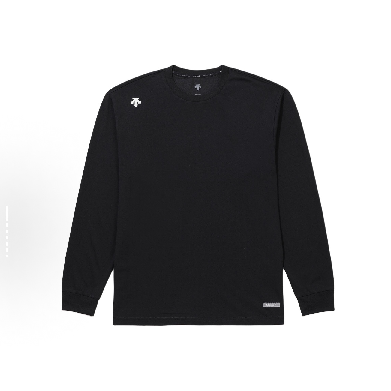 DESCENTE/迪桑特运动简约透气打底T恤 韩版