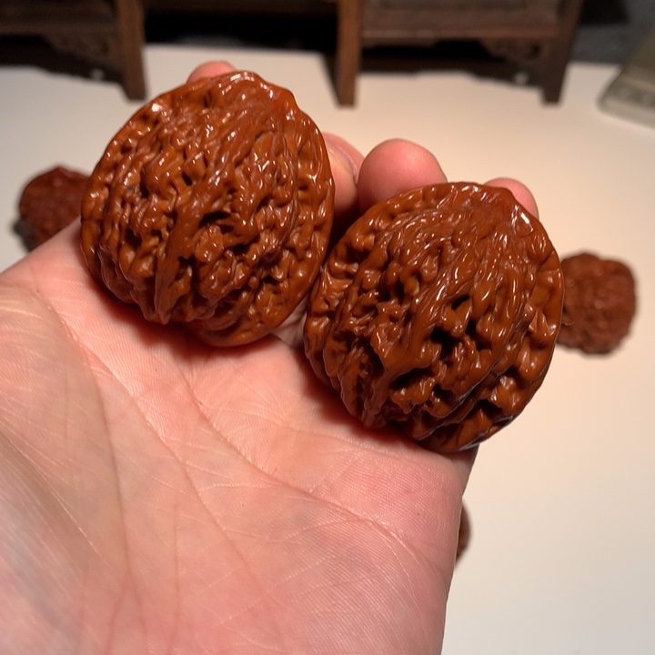 桃核吊坠虎头1WCH#00#