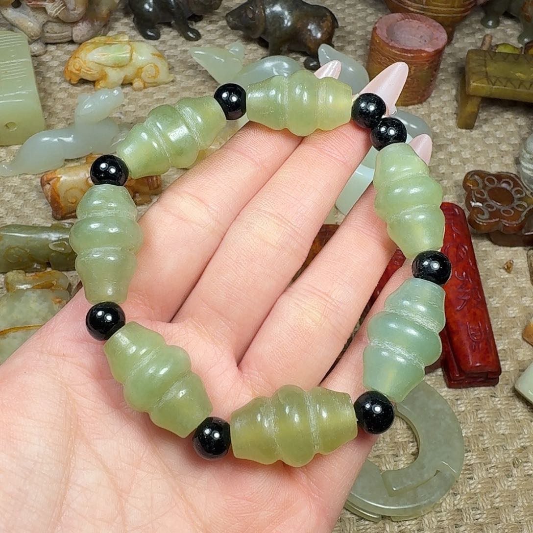 白玉菩提吊坠挂件