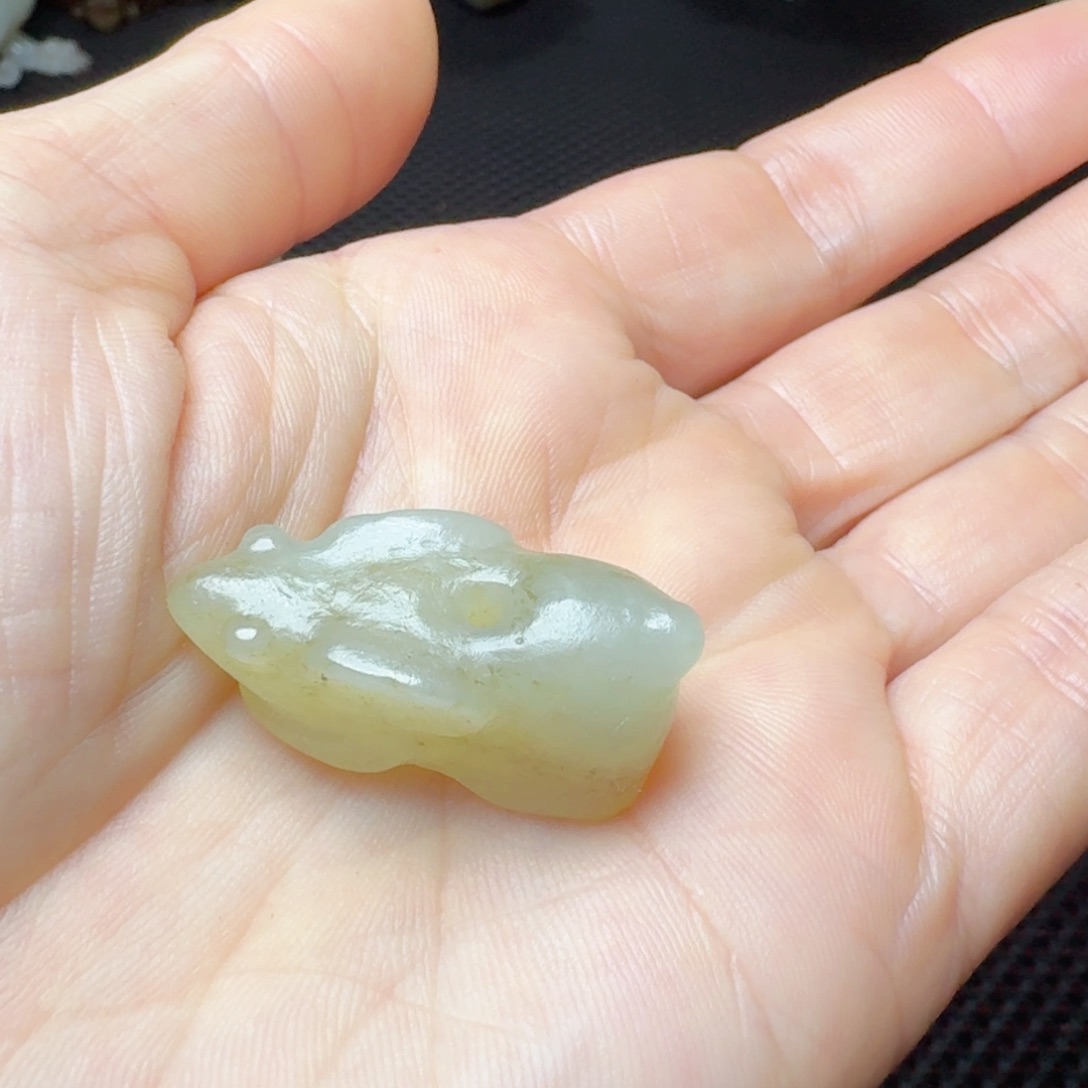 和田玉把件未镶嵌