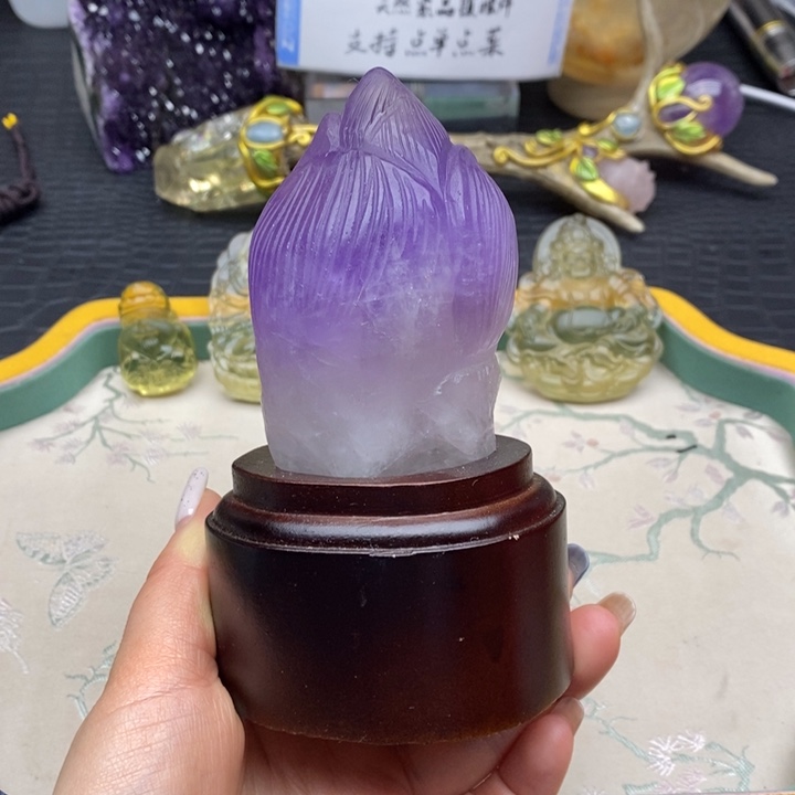 珠宝半成品水晶未镶嵌