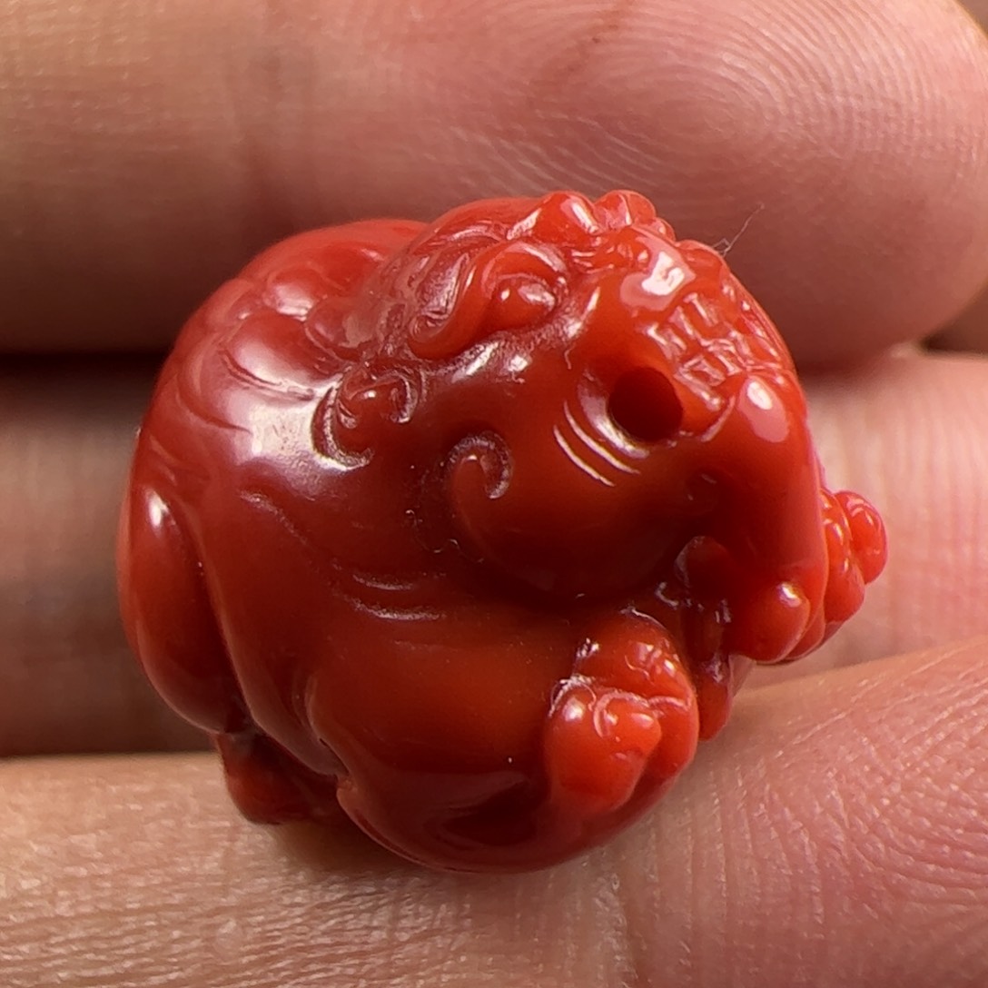 未镶嵌貔貅南红玛瑙