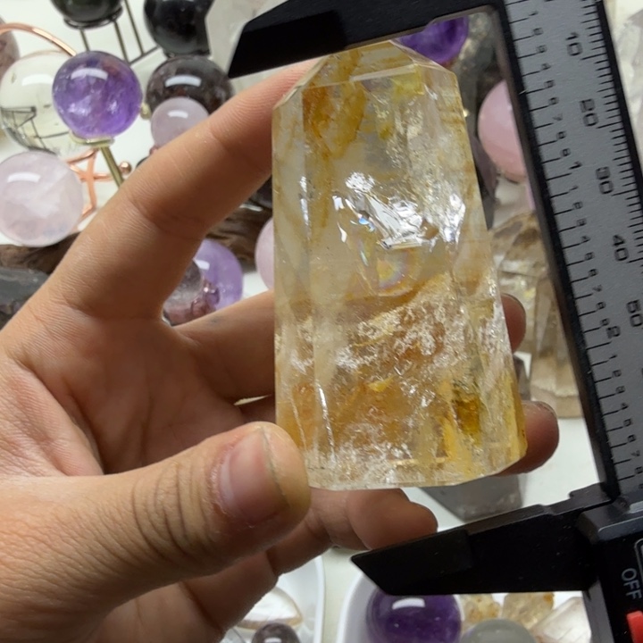 水晶未镶嵌珠宝半成品