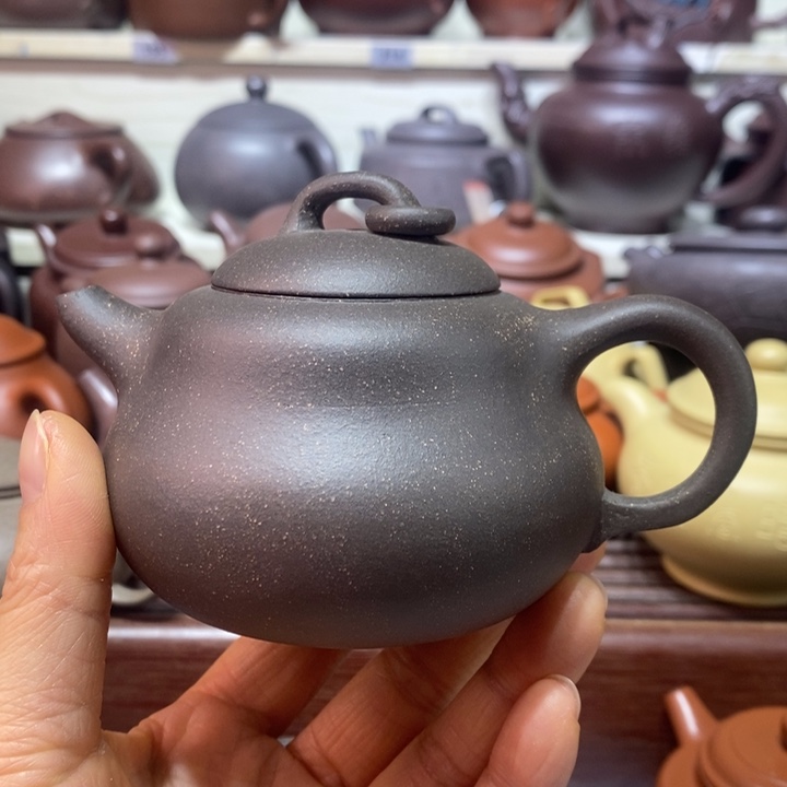 茶壶紫砂微瑕处理一把