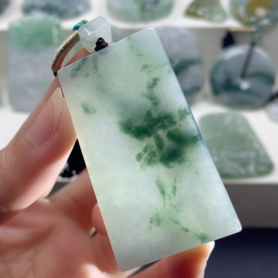 翡翠未镶嵌颈饰天然翡翠1111111