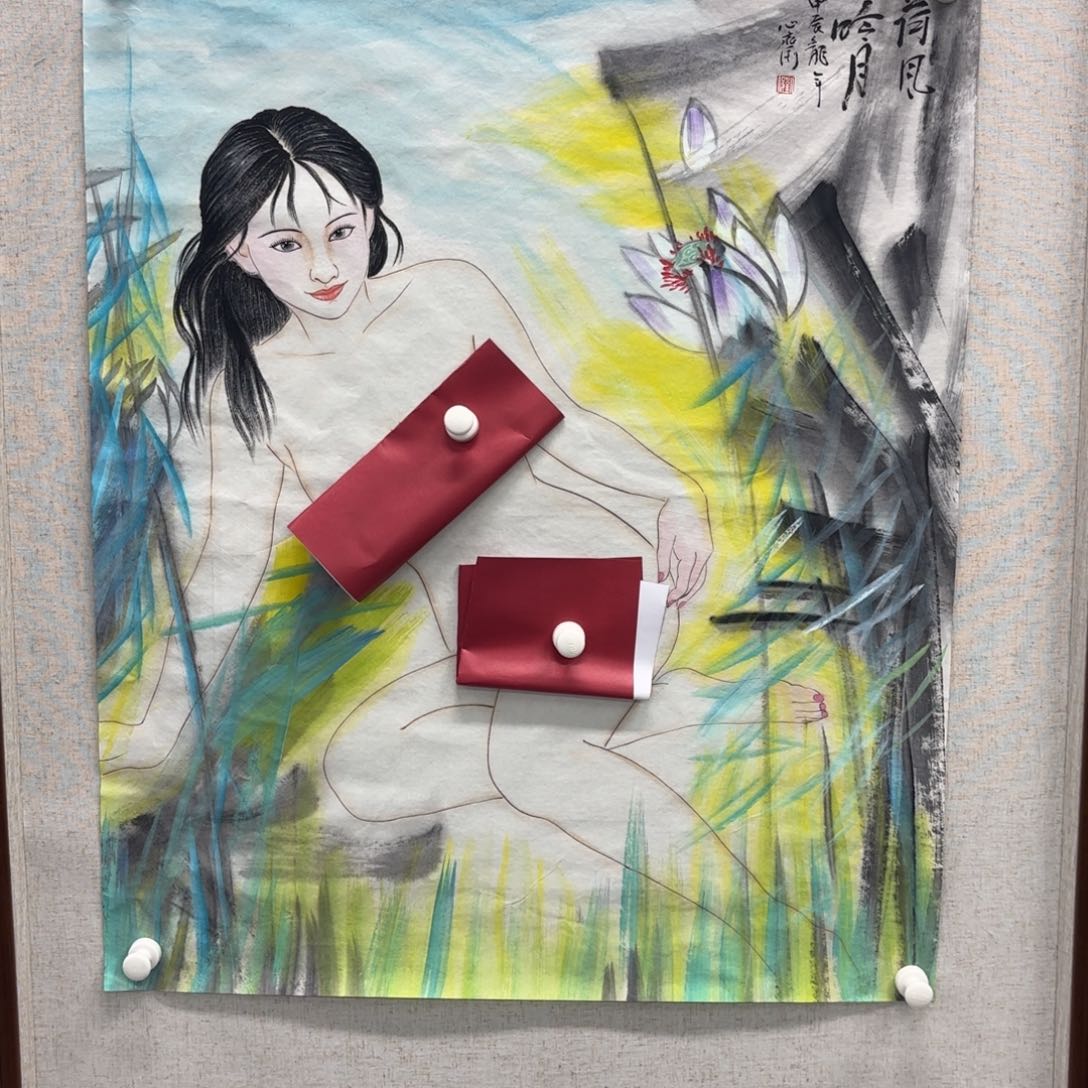 国画亲笔手绘原创