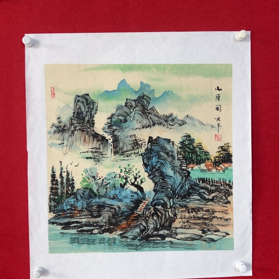 国画绘画国画作品