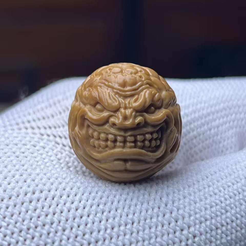 17-18左右大牙恶僧猴头核桃（全品有正常封口线）
