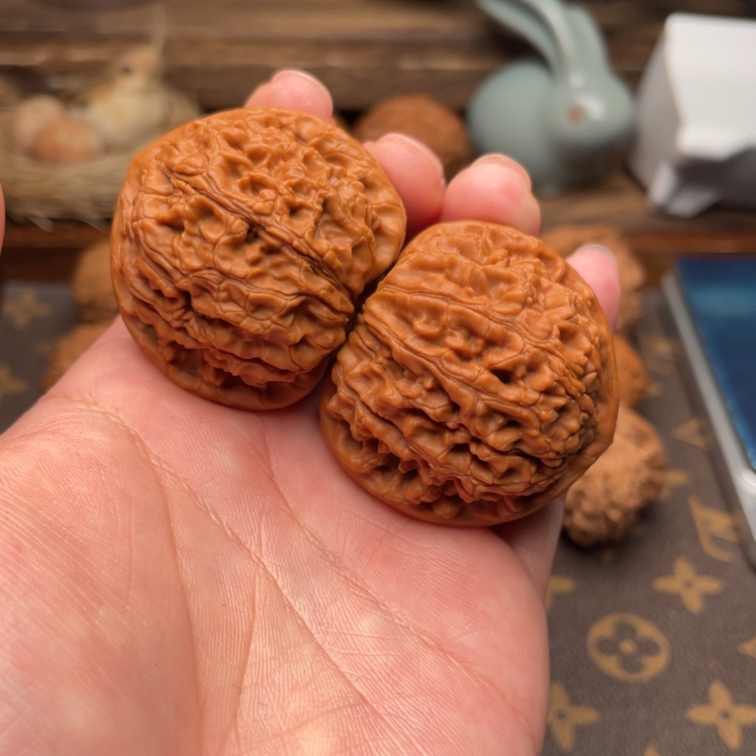 文玩核桃把件G13号41尺水龙