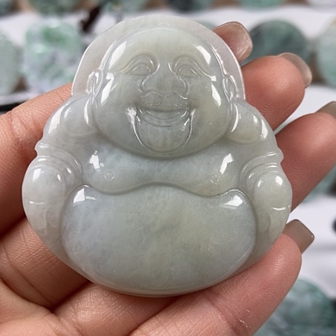 翡翠颈饰未镶嵌佛福利翡翠