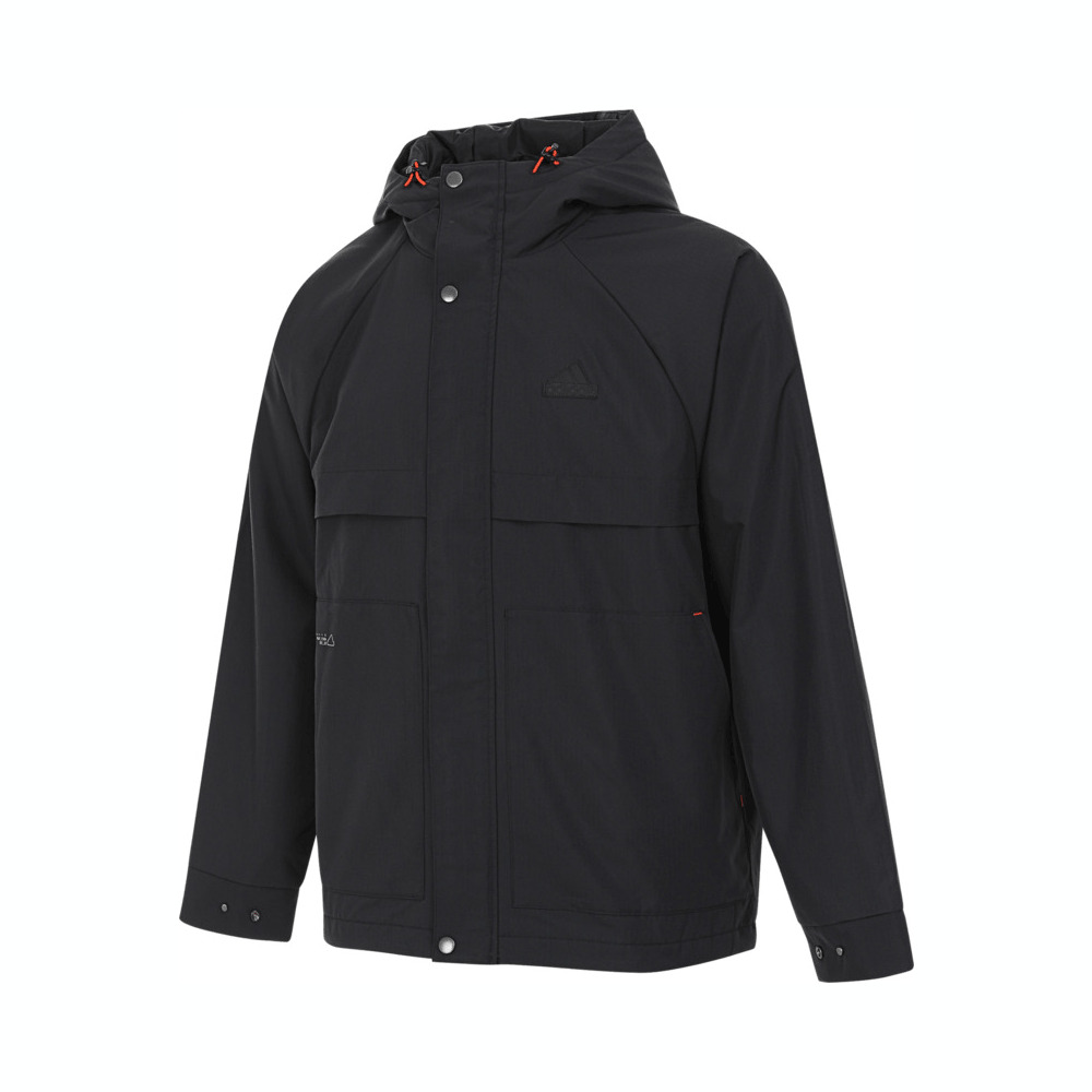 adidas阿迪达斯【双旦礼】男女山系拒水暖感毛绒软壳梭织外套JI8680