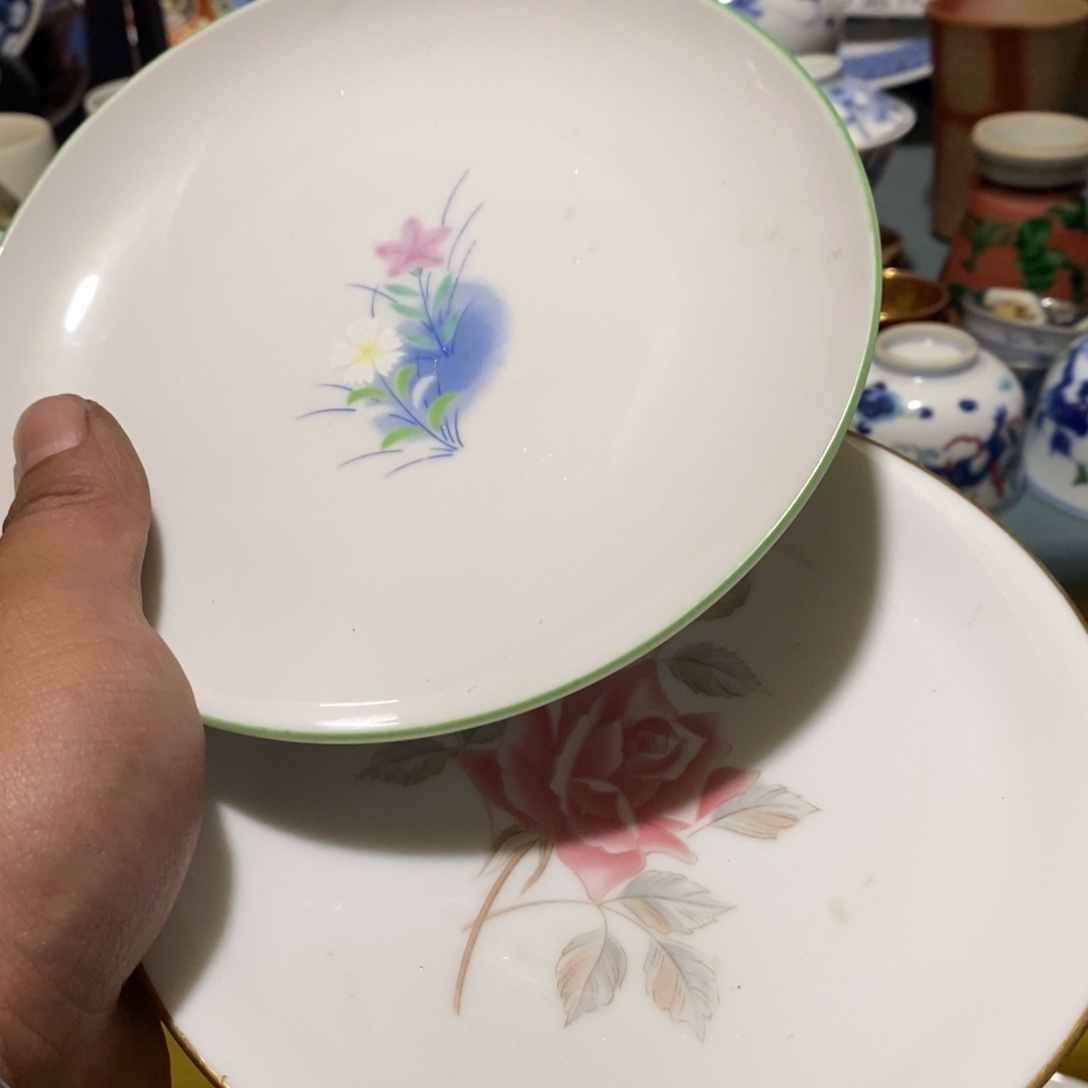 瓷片舶来瓷器满28包邮当日凑单