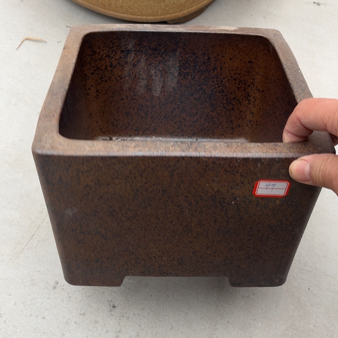 紫砂花盆直径24高17