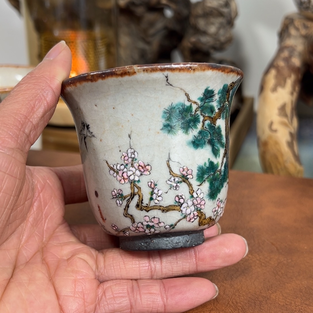 依***儿瓷杯子景德镇匠心窑原创手工工艺制作