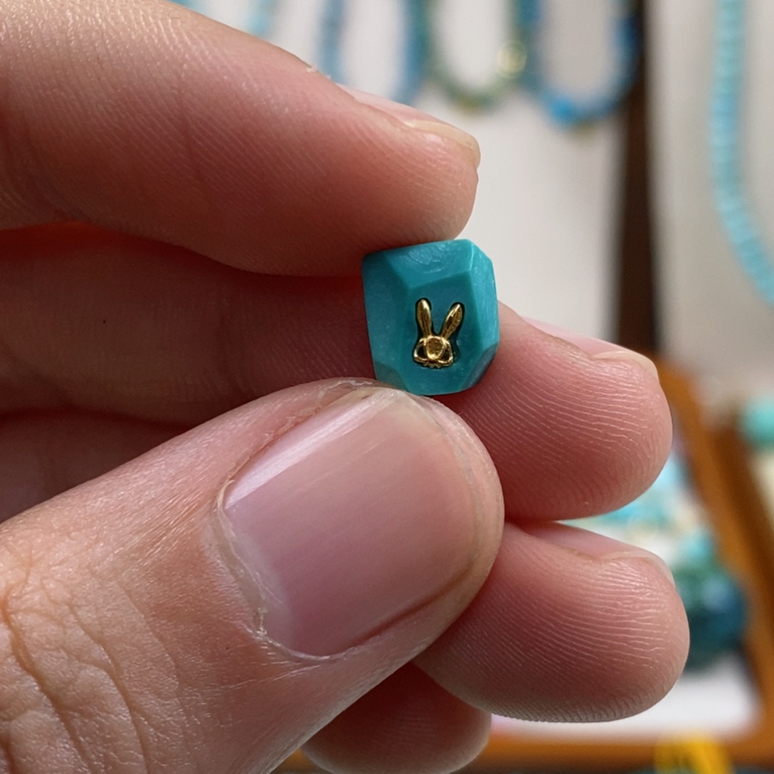 绿松石未镶嵌配饰