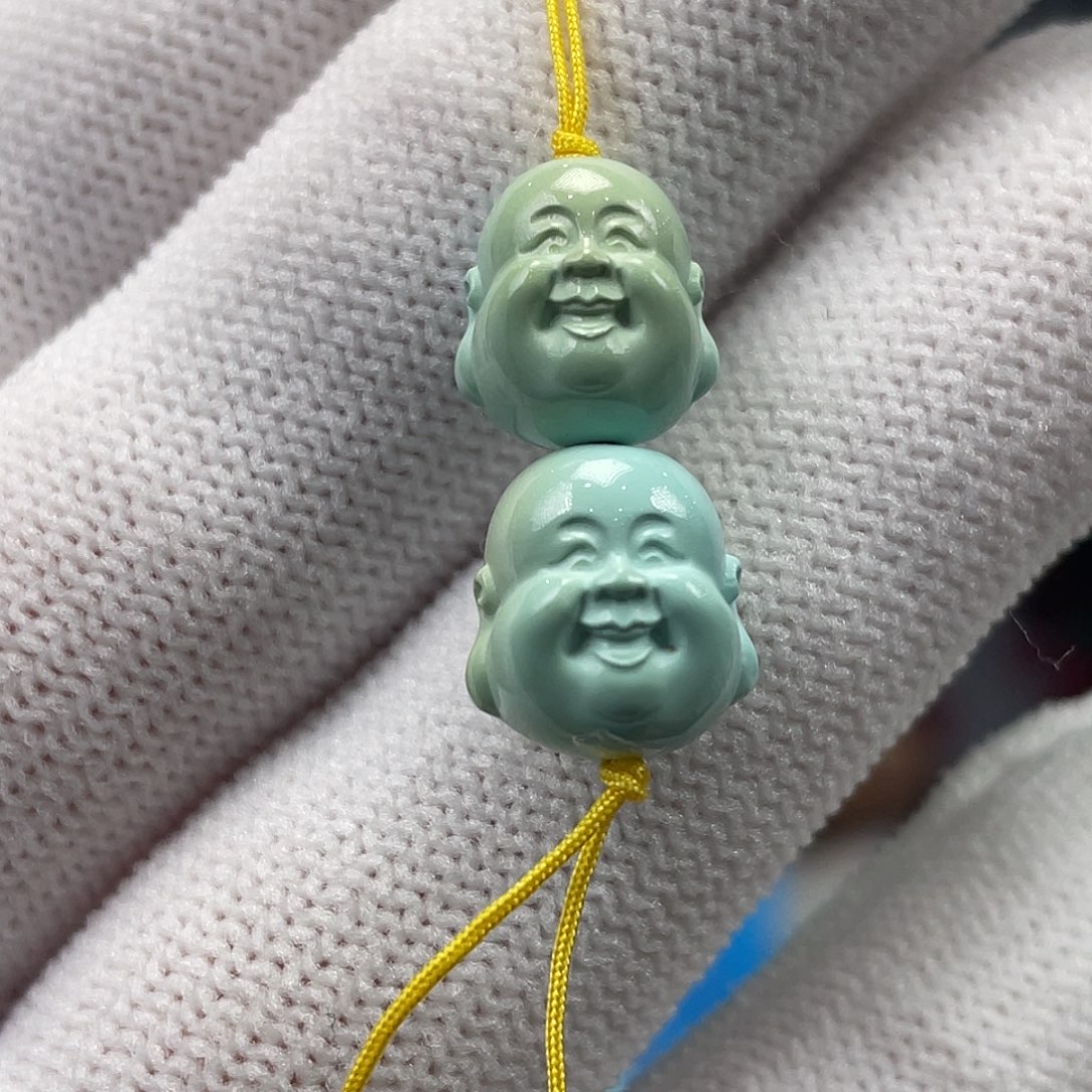 绿松石未镶嵌挂件