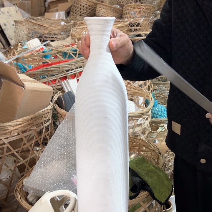 摆件高47口5公分微瑕捡漏干