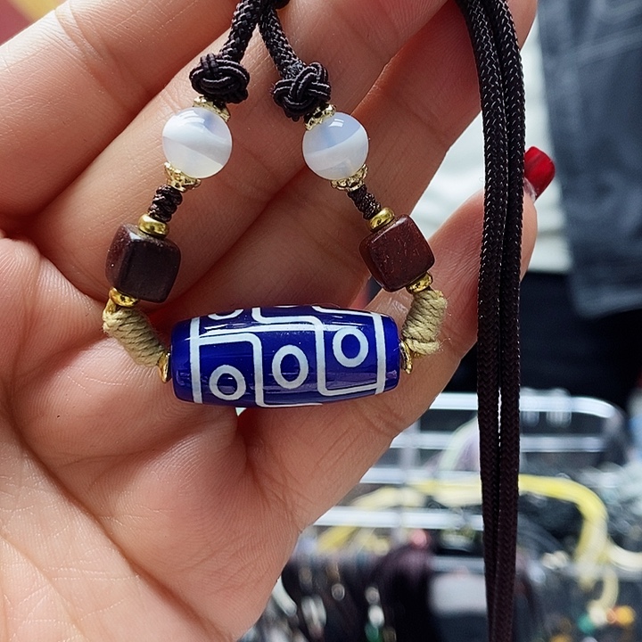 玛瑙/玉髓颈饰合金