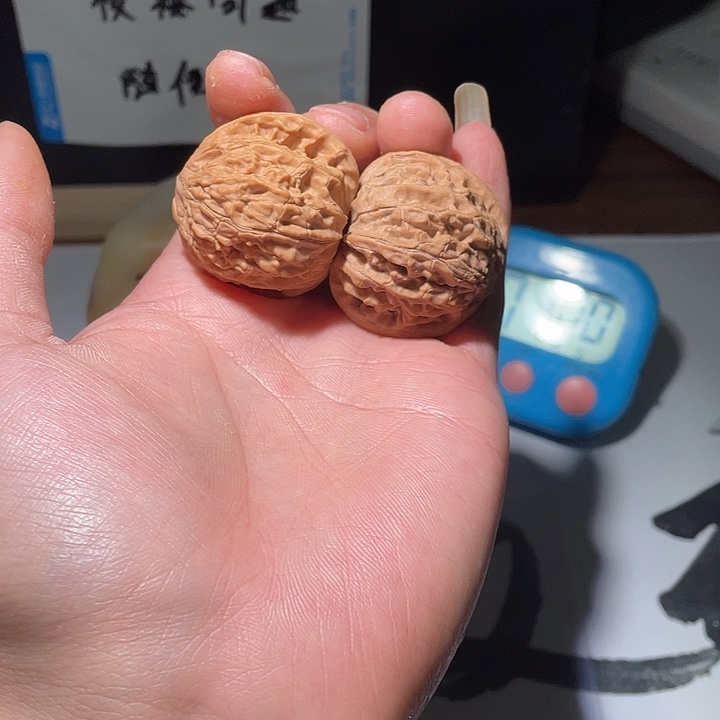 文玩核桃吊坠博磨盘37