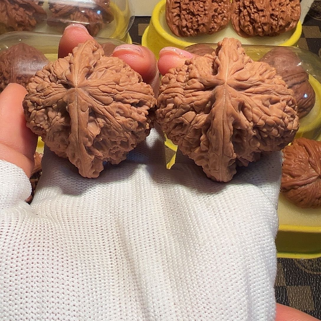 L***亮文玩核桃吊坠44全品南疆石