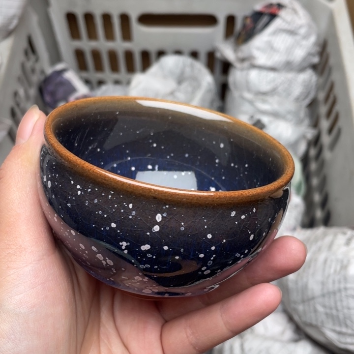 茶盏建窑建盏主人杯