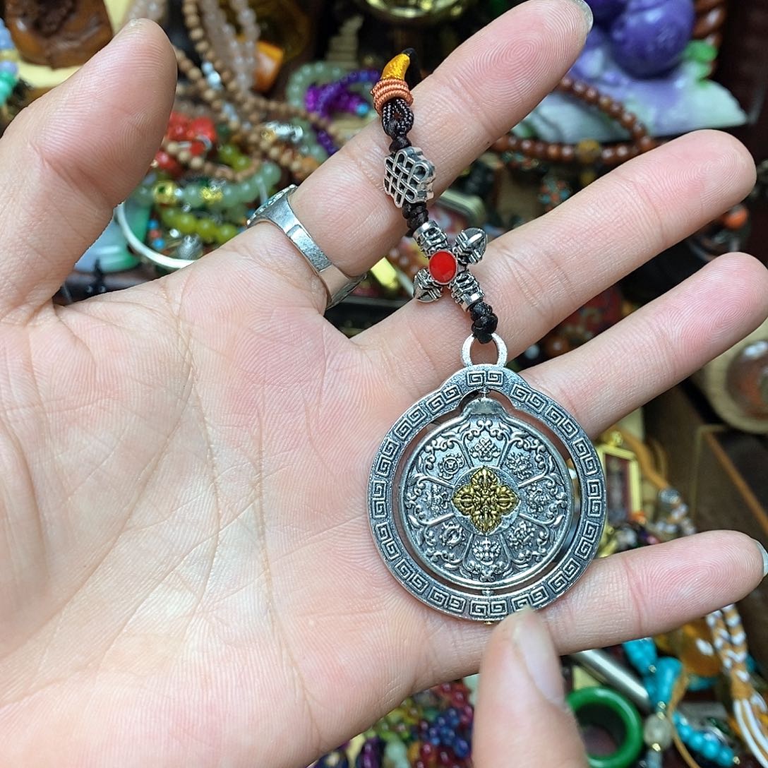 滴血莲花菩提吊坠