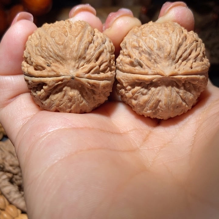 把件文玩核桃东北楸子小雪23