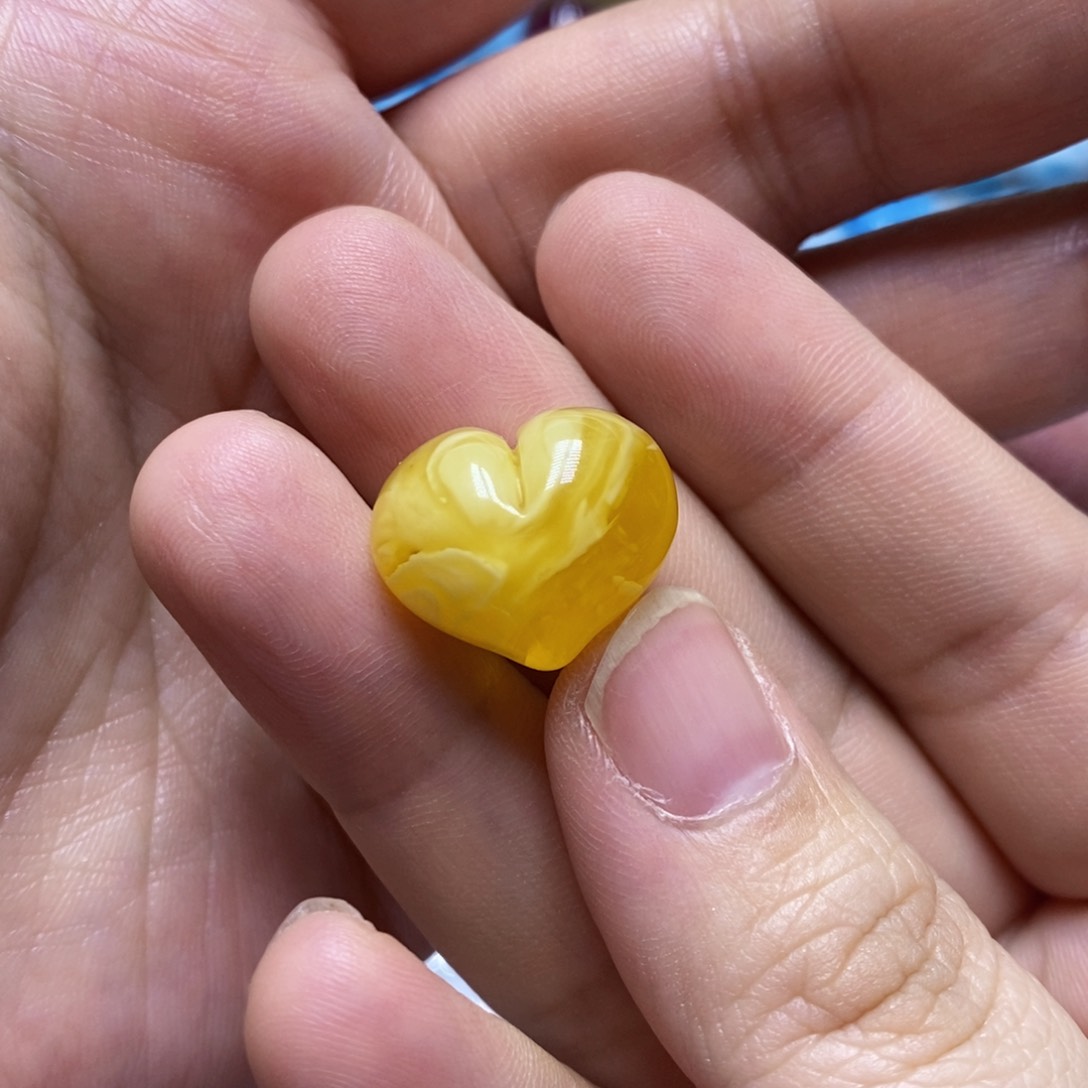 未镶嵌针钠钙石（海纹石）颈饰4***洞