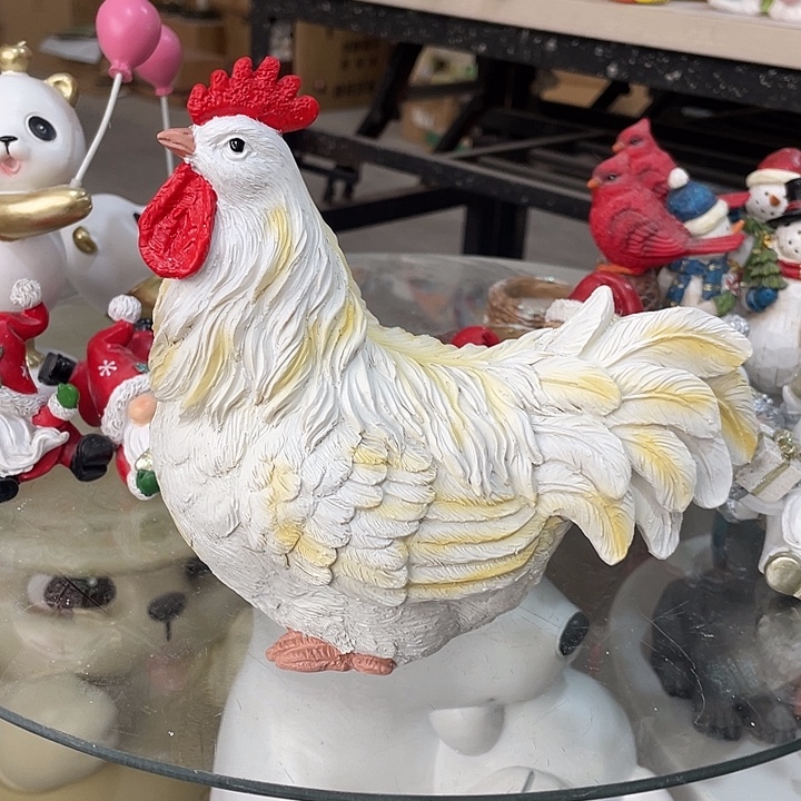 树脂母鸡母鸡母鸡