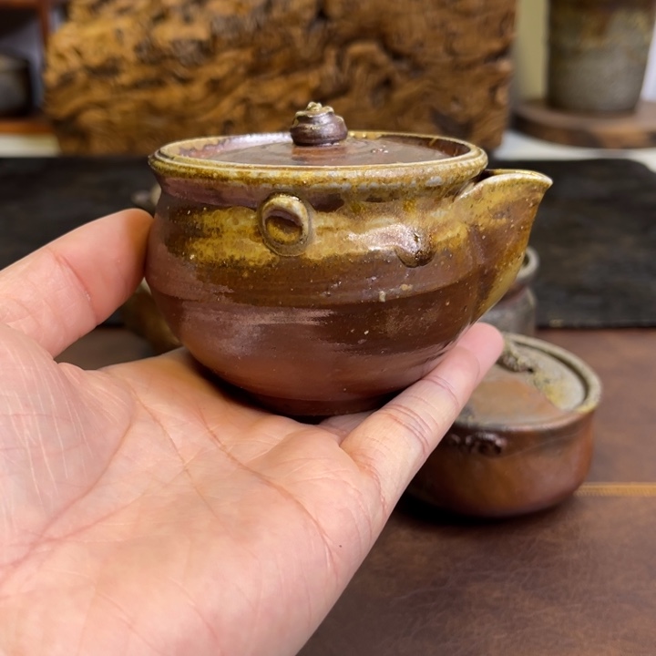 备前烧作品二代藤原乐山