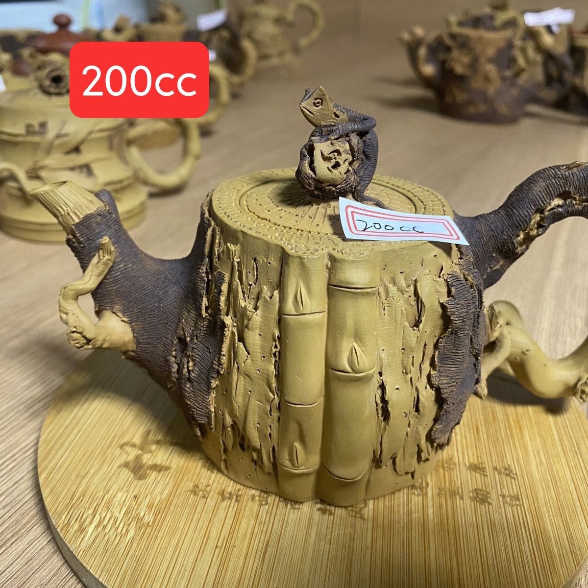 宜兴 正品枯木逢春 苏小灵 老式 纯手工原矿紫泥家用茶壶高档礼盒