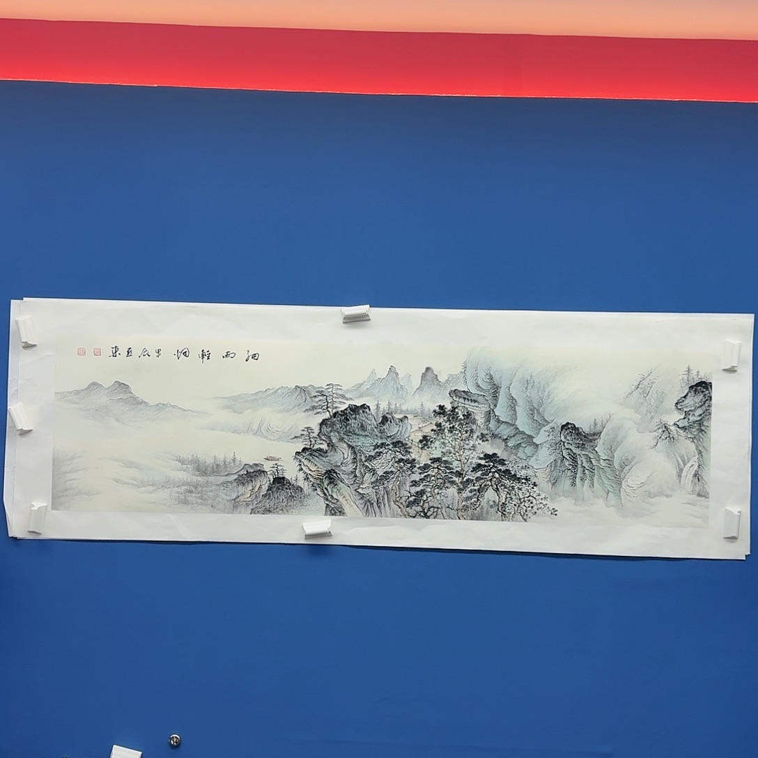 国画多次参加国内外大型