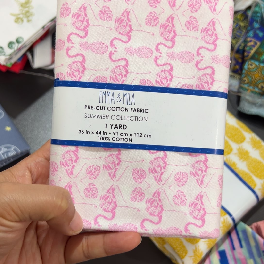 一码纯棉平布1.1米宽果子布艺