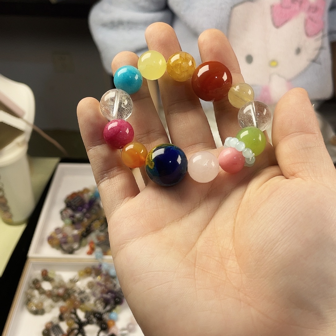 手链银S925镶嵌水晶