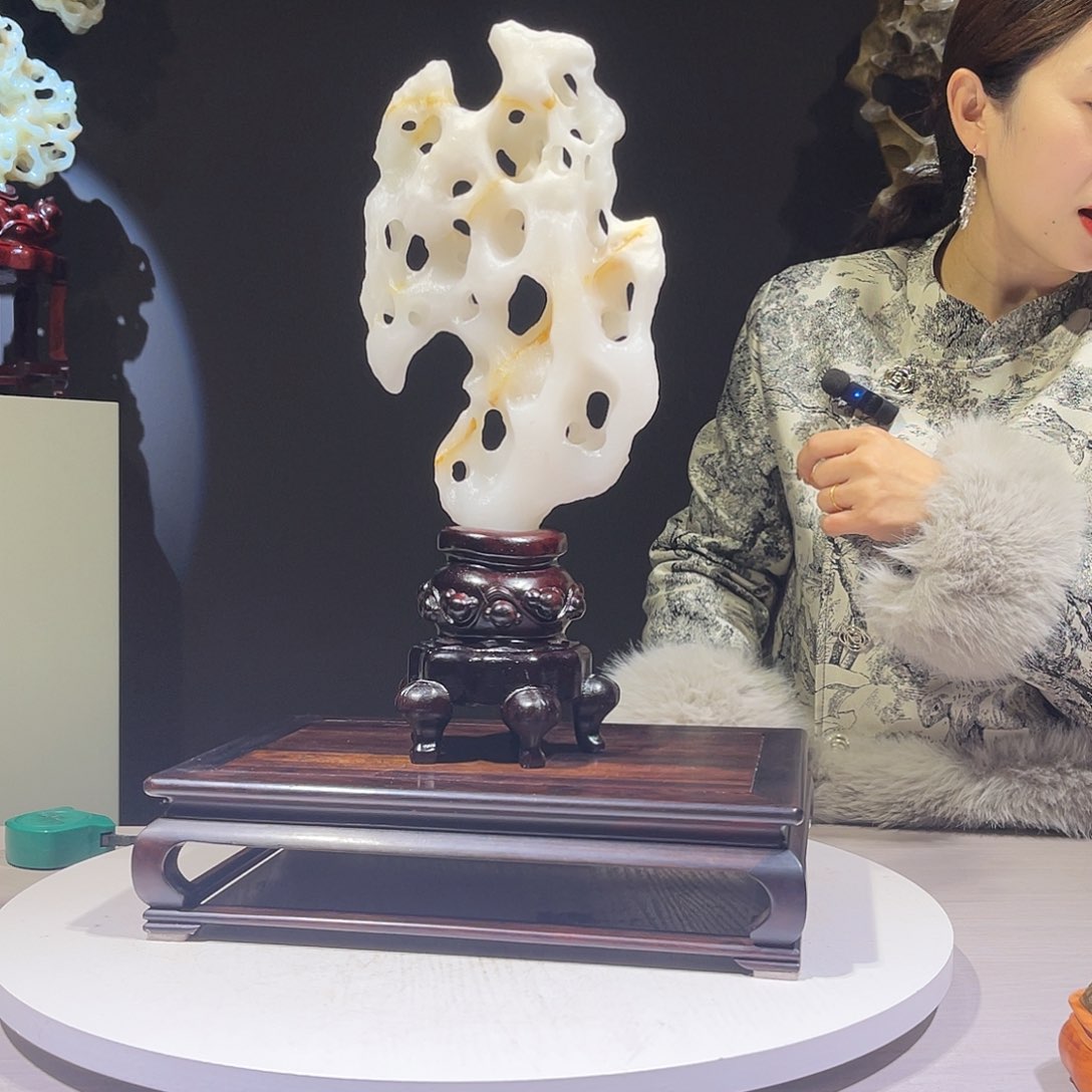 喻***山太湖石，太湖石摆件