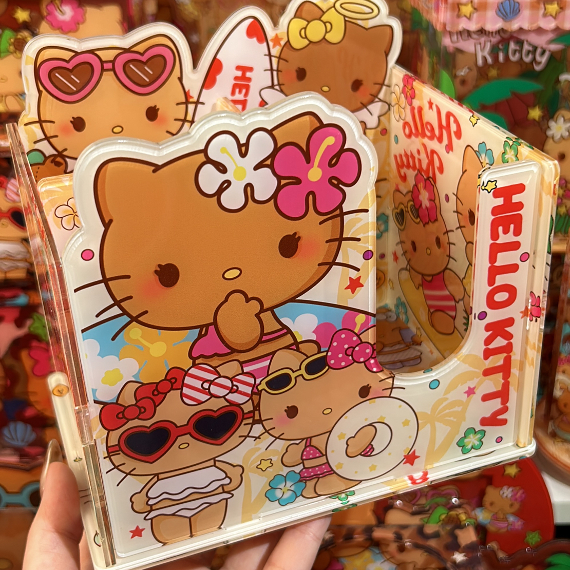 【黑皮kitty】亚克力片片DIY卡通立牌冰箱贴亚克力饰品周边