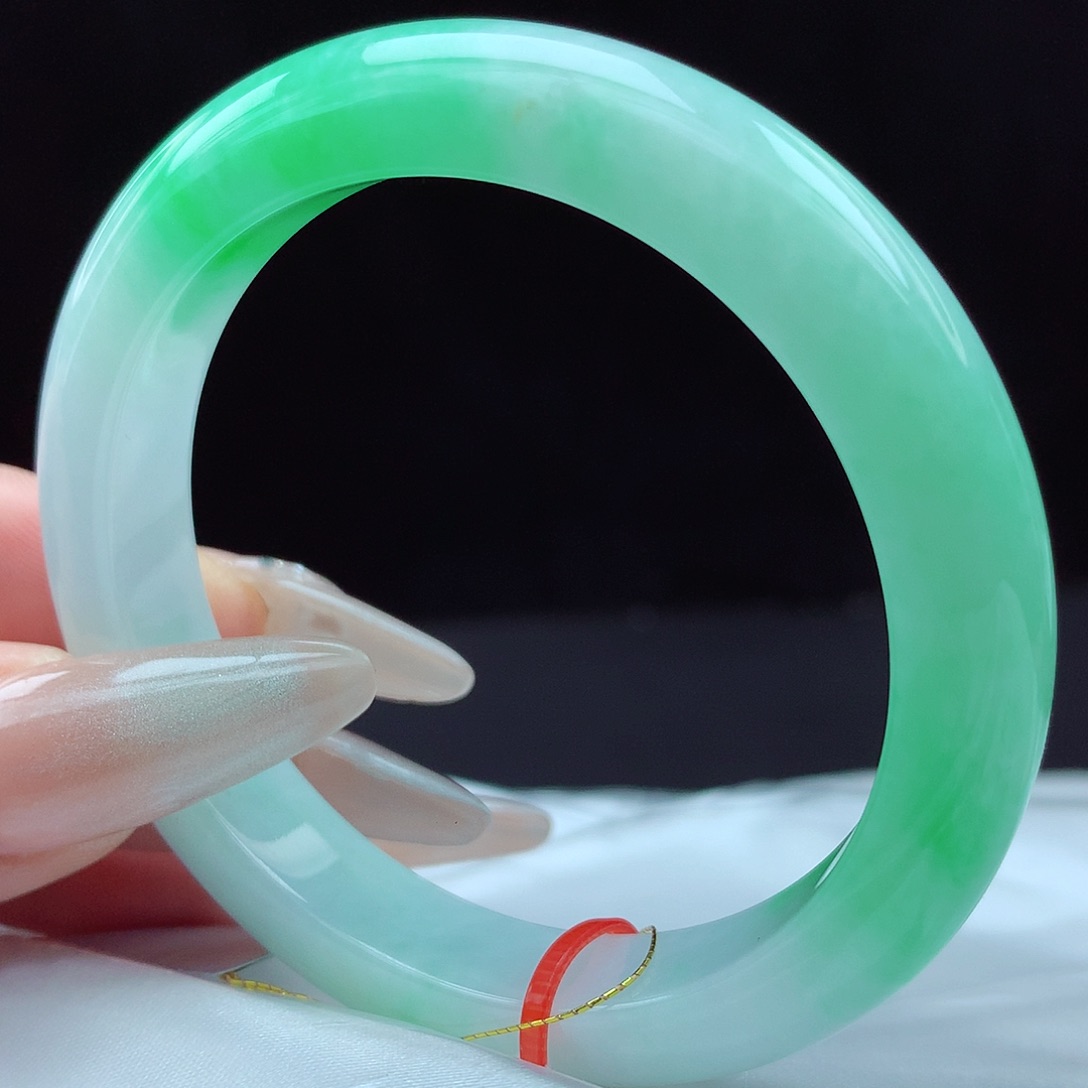 未镶嵌手镯翡翠52圈812超有性价比强推