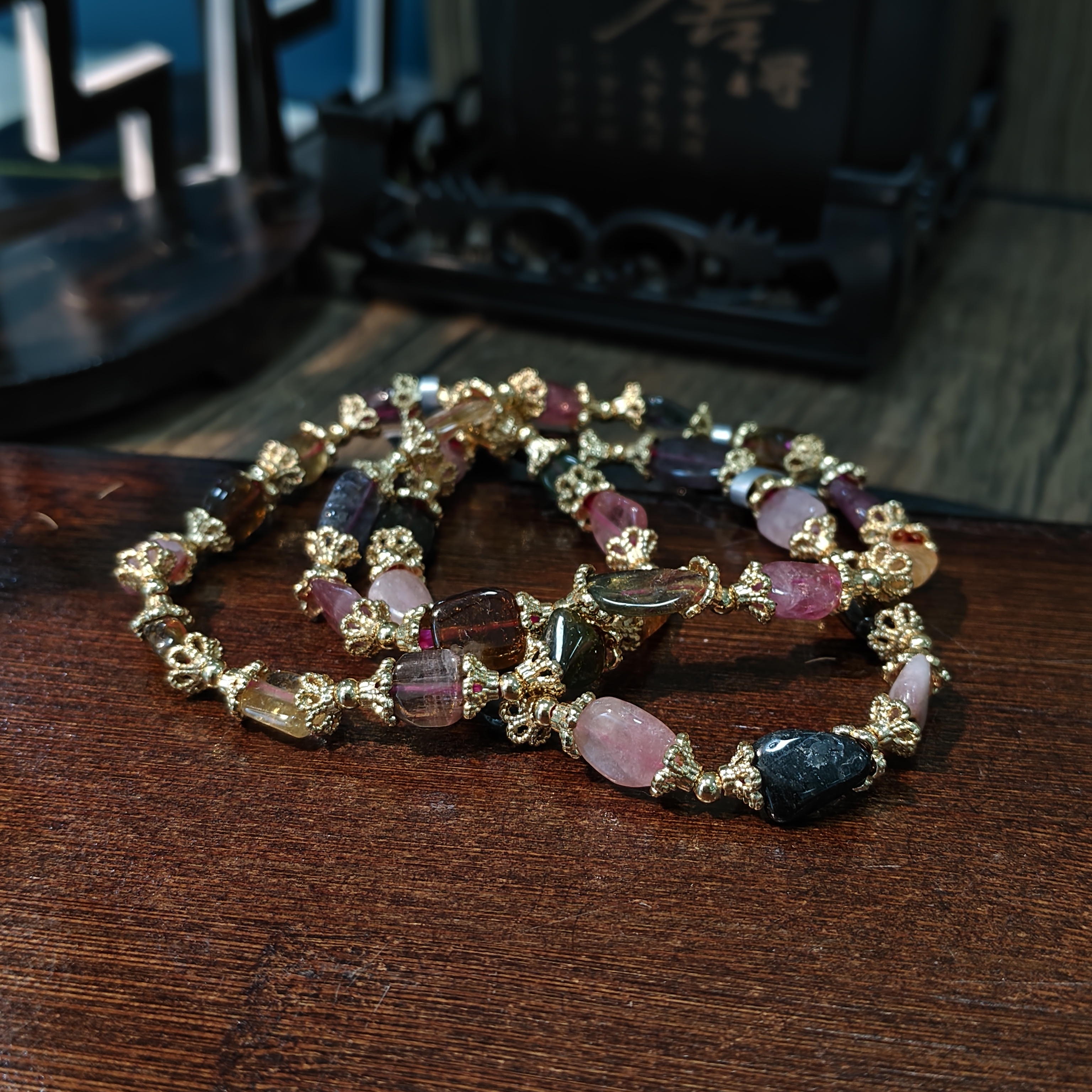 【书记甄选】原创碧玺单圈手链 多样性发一件  BB481