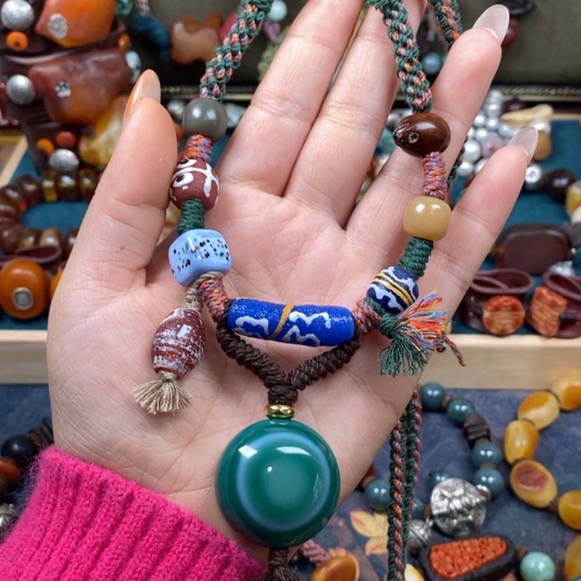 【闪购商品】玛瑙/玉髓颈饰未镶嵌