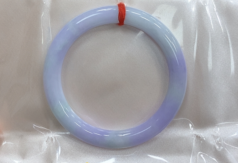 5657圈口紫罗兰手镯圆条