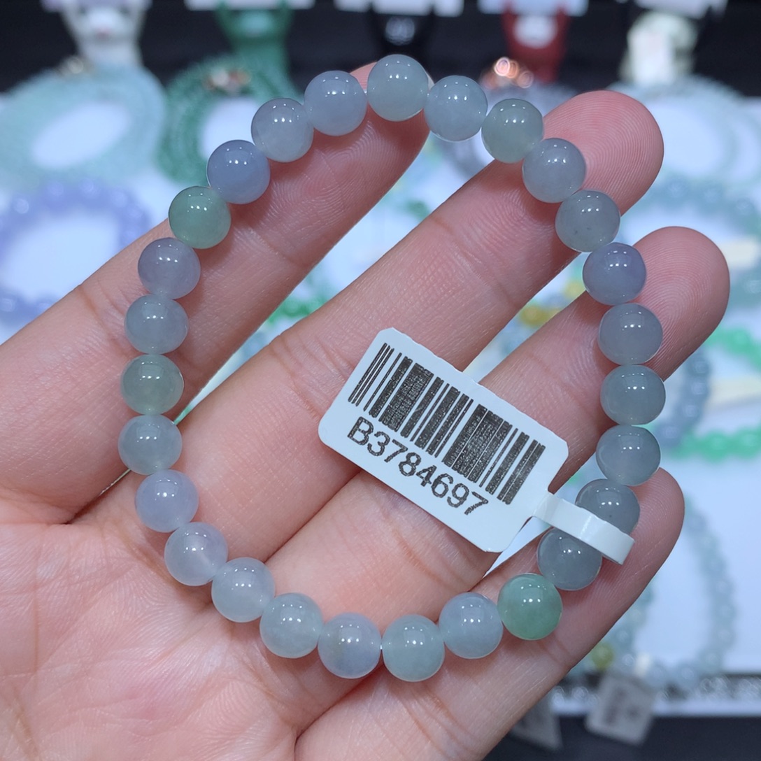 翡翠未镶嵌手串天然