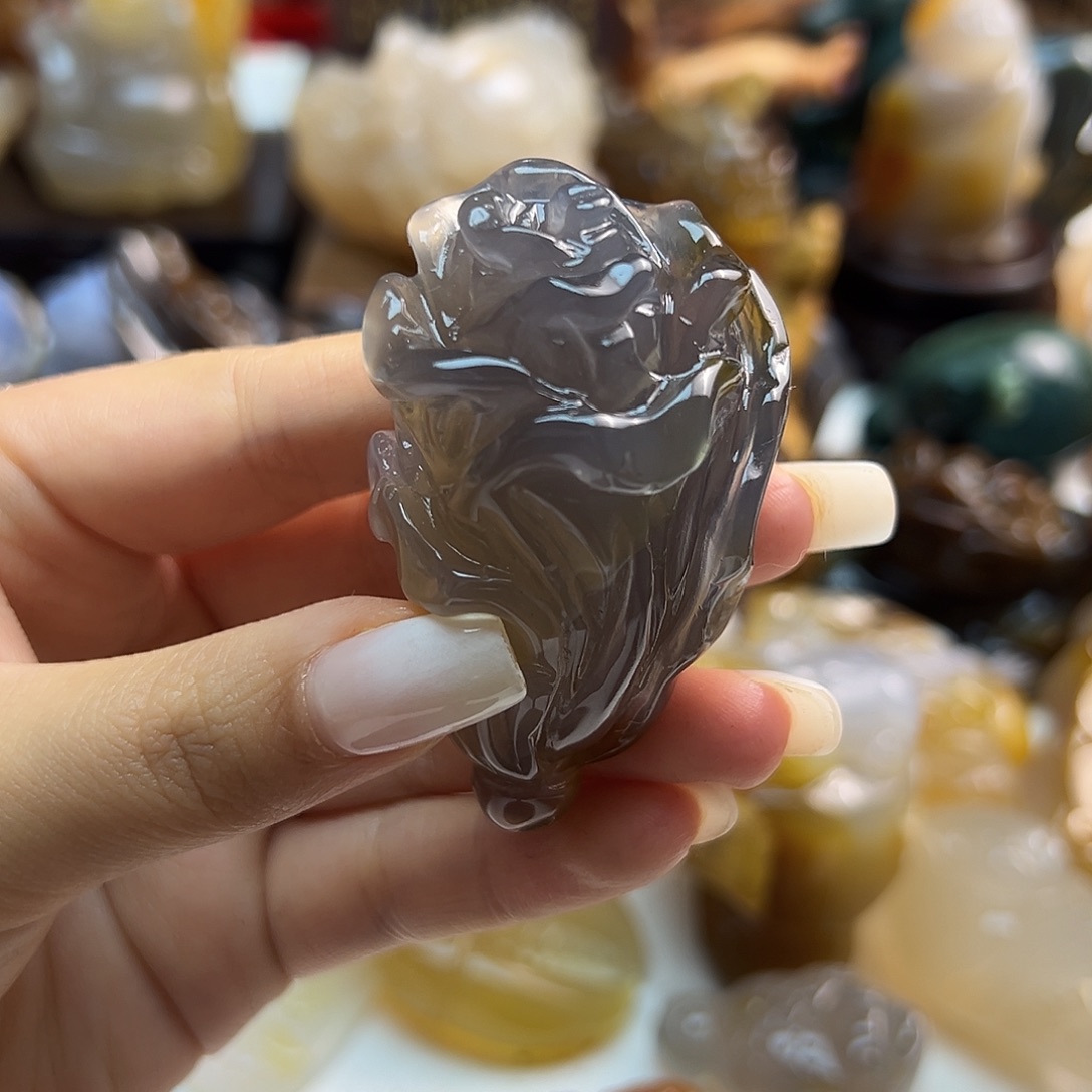 玛瑙/玉髓未镶嵌颈饰