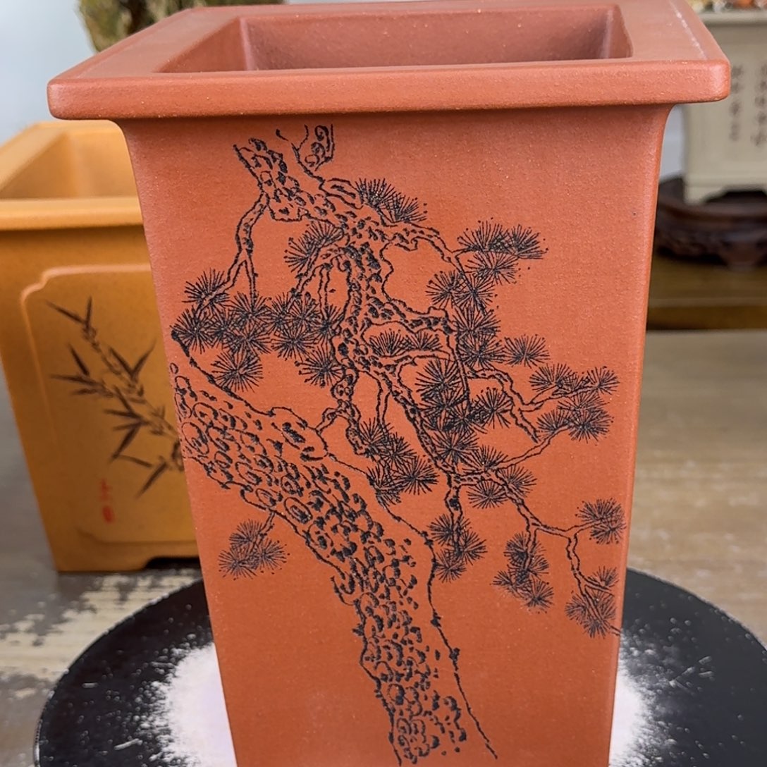 凯***楼紫砂花盆紫砂花盆