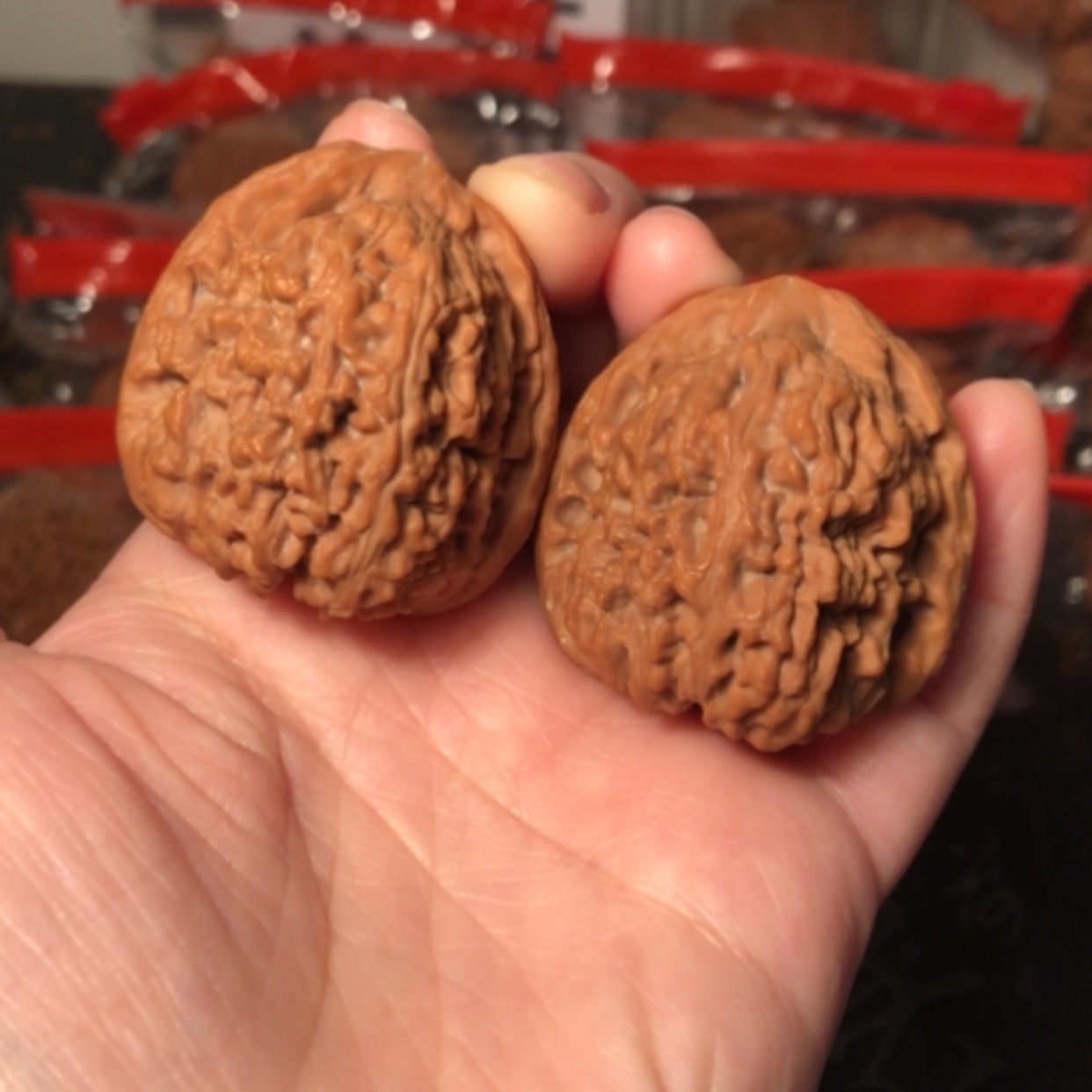 【闪购商品】文玩核桃把件南疆石38