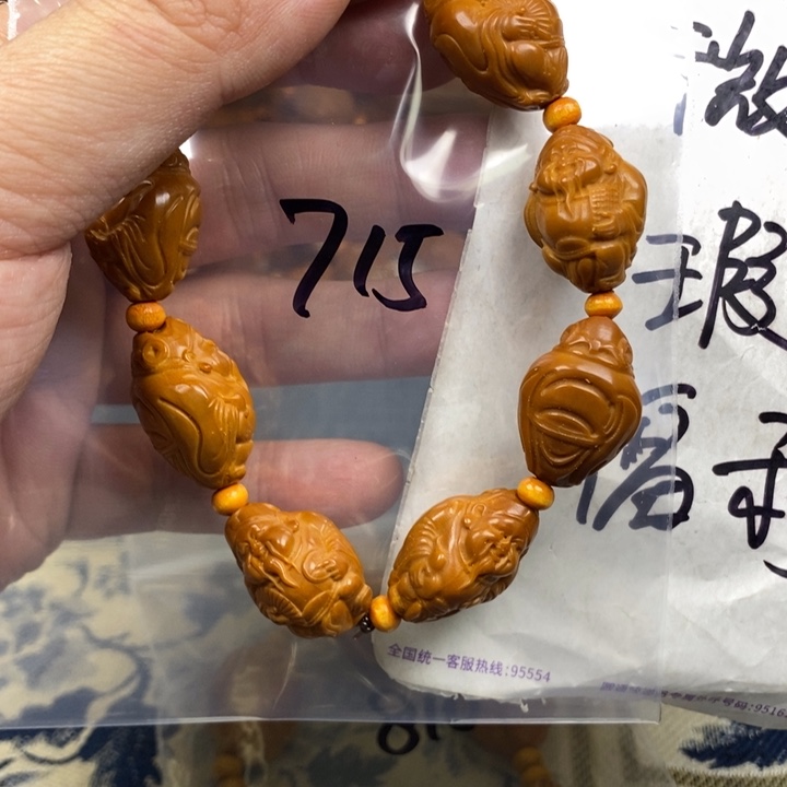 橄榄核手串/手链橄榄核雕工艺手串