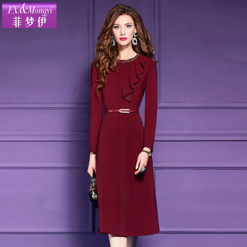 菲梦伊新款时尚连衣裙61651